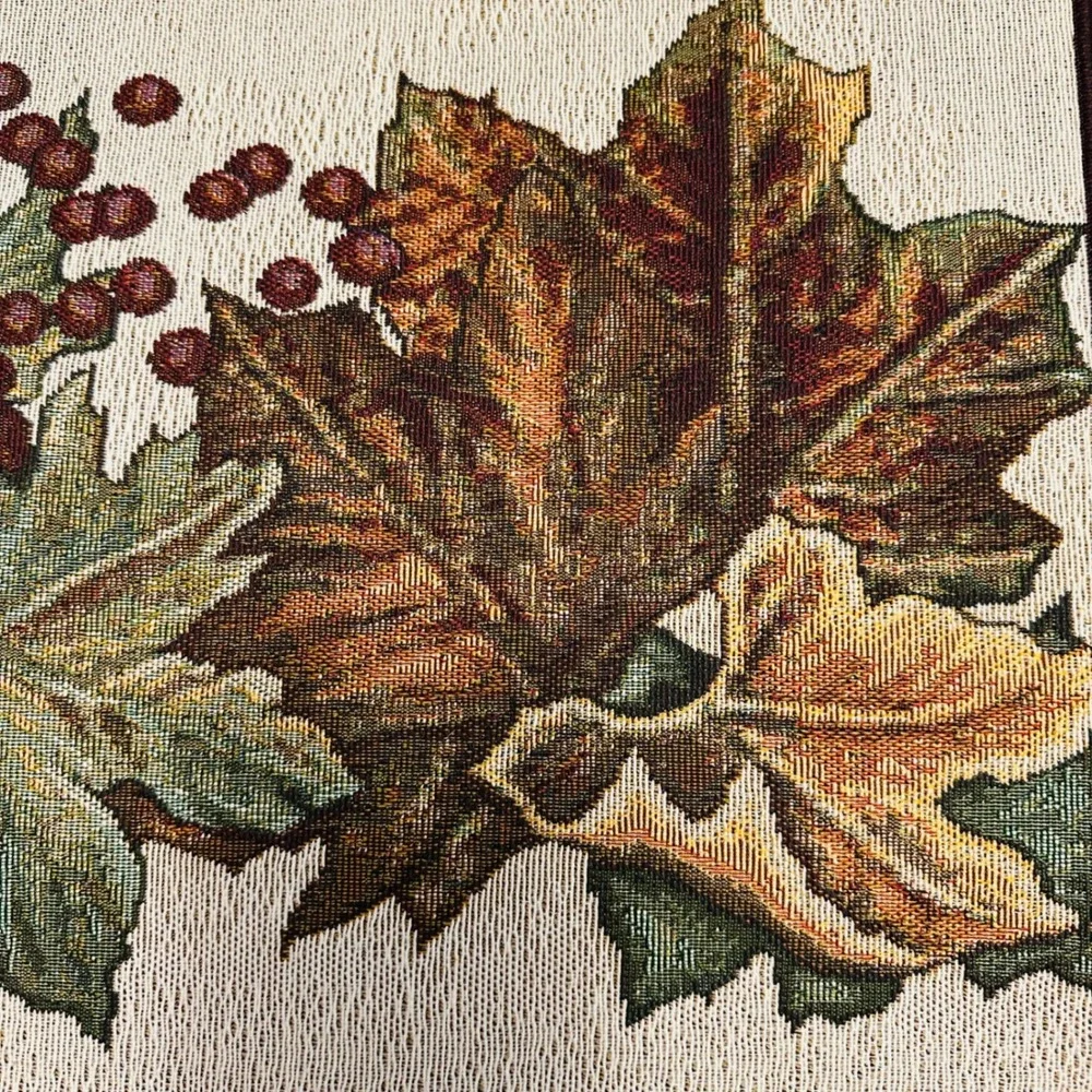 David Carter Brown Fall Festival of Leaves 1 Pc Placemat Tapestry